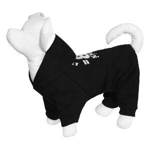 Yami-Yami одежда костюм с капюшоном для собаки, чёрный (M)