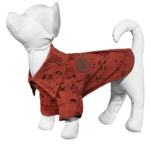Yami-Yami одежда рубашка для собак, кирпичная (M)