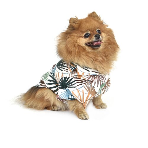 Yami-Yami одежда рубашка "Гавайская", пальмы (M)