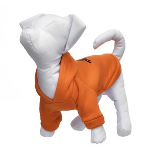 Yami-Yami одежда толстовка для собак и кошек, оранжевая (S)