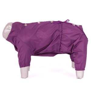 Yoriki дождевик для собак, Пурпурный плащ, мальчик (XL)