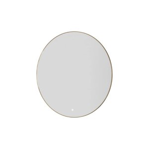 Зеркало Boheme 545-80-G D80 с подсветкой, золото