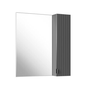 Зеркало-шкаф ASB-Mebel Дора 60 R серый