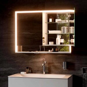 Зеркало-шкаф Keuco Royal Lumos 80 с подсветкой