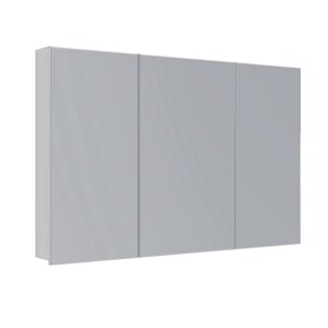 Зеркало-шкаф Lemark Universal 120х80 см белый глянец