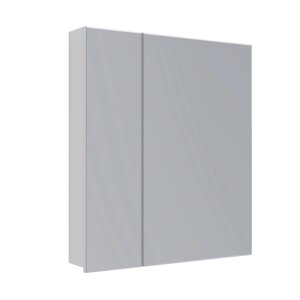 Зеркало-шкаф Lemark Universal 70х80 см белый глянец