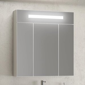 Зеркало-шкаф Opadiris Фреш 80 с подсветкой