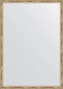Зеркало в багетной раме EVOFORM DEFINITE BY 0625 серебряный бамбук 24 мм 47x67