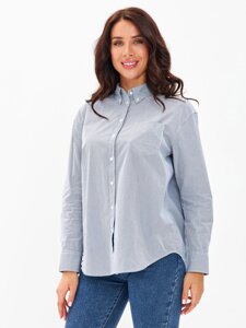 Женская рубашка Gant, синяя