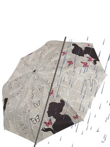 Зонт Fabretti (серый 58*8) женский цвет серый, артикул UFW0002-3