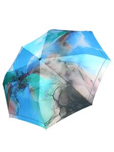 Зонт Fabretti женский демисезонный, цвет голубой, артикул UFS0040-9