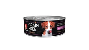 Зоогурман консервы для собак "GRAIN FREE" со вкусом индейки (100 г)