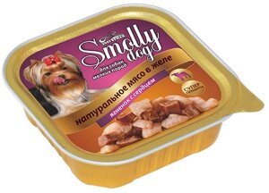 Зоогурман консервы для собак "Smolly dog" ягненок с сердцем (100 г)