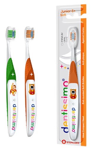 Зубная щетка детская 6+DENTISSIMO