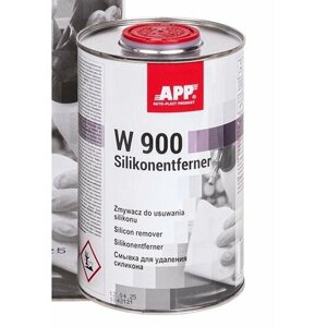 030150 Растворитель-смывка " APP W-900" антисиликоновый, нормальный 1л, 6шт