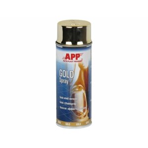 210502 Краска APP GOLD Spray золото, 400мл, аэрозоль, 6шт