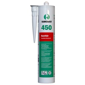 450 SANITÄR — санитарный силиконовый герметик для влажных помещений (белый)