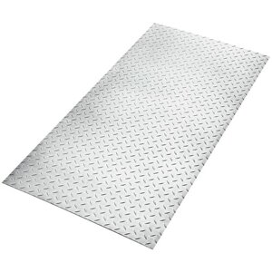 Алюминиевый рифленый лист ЗУБР Бриллиант 600х1200 х1.5 мм