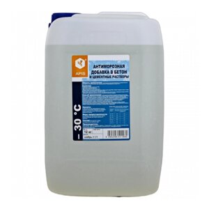 Антиморозная добавка в бетон «APIS -30 °С», канистра 12 кг