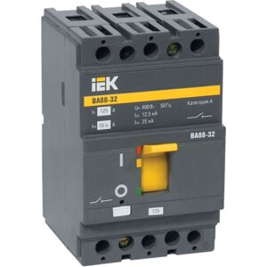 Автоматический выключатель ВА88-32 3Р 100А 25кА | код. SVA10-3-0100 | IEK (10шт. в упак.)