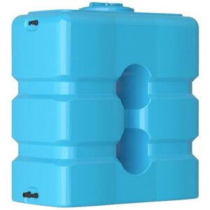 Бак пластиковый АКВАТЕК АТP 1000 литров синий в комплекте с поплавковым клапаном и штуцерами