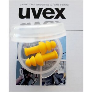 Беруши Uvex Виспер Суприм многоразовые в контейнере