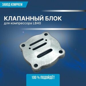 Блок клапанный для компрессора LB40 в сборе, Komprem