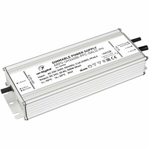 Блок питания ARPV-UH24500-PFC-DALI2-PH (24V, 20.8A, 500W) (arlight, IP67 металл, 7 лет)