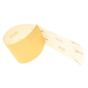 Бумага наждачная на липучке P320 (70х420) бумажная основа Gold Velcro TORNADO