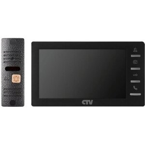 CTV-DP1701S (черный) комплект видеодомофона