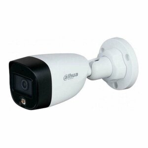 DAHUA Видеонаблюдение DH-HAC-HFW1209CLP-LED-0280B-S2 Уличная цилиндрическая HDCVI-видеокамера с интеллектуальной двойной подсветкой 2Мп, объектив