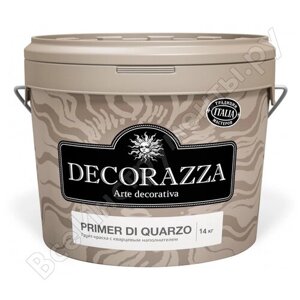 Decorazza PRIMER DI QUARZO подложечная грунт-краска с кварцевым наполнителем, 11 л