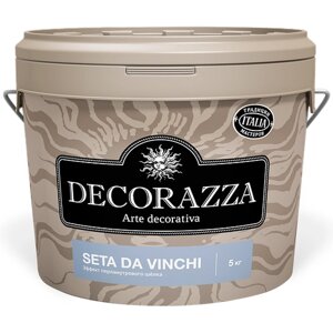 Decorazza Seta Da Vinci / Декораза Сета Да Винчи Декоративная штукатурка мокрый шёлк 1кг