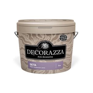 Декоративное покрытие Decorazza Seta с эффектом шелка 5 кг
