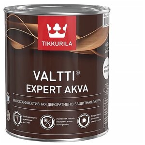 Декоративный антисептик Valtti Expert Akva (Валтти Эксперт Аква) TIKKURILA 0,9л тик