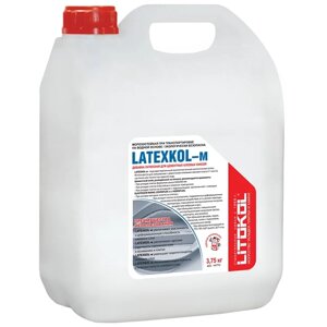 Добавка латексная Litokol Latexkol-m 3.75 кг белый канистра
