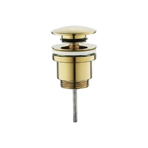 Донный клапан автоматический для раковины FRAP F62-3, цвет золото