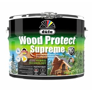 Dufa Wood Protect Supreme Пропитка декоративная для защиты древесины 10л сибирская лиственница