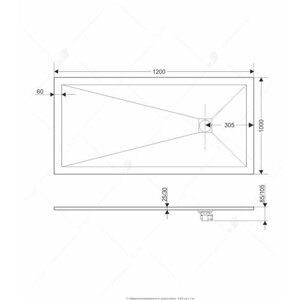 Душевой поддон RGW 16152012-02 Серый 1200x700