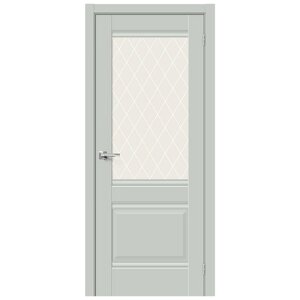 Дверь Браво/Dveri Bravo/Прима-3 Grey Matt, двери Браво Эмалит 2000x700
