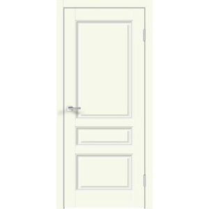 Дверь межкомнатная VellDoris VILLA 3P, молочный эмалит, 900x2000, LR, без врезки замка и петель