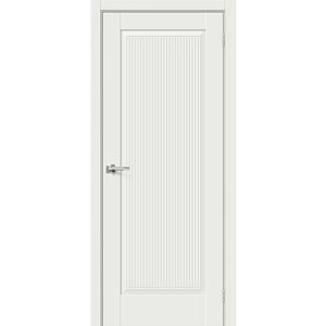 Дверь Прима-10. Ф7 / Цвет White Matt / Двери Браво