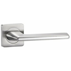 Дверная ручка Vantage V51D AL матовый никель (комплект)