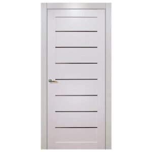 Дверное полотно 700*2000 Экошпон , цвет белая лиственница компелкт ( коробка+ наличники)
