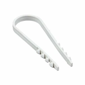 Дюбель-хомут d19-25мм для круглого кабеля бел. (уп. 50шт) PROxima EKF plc-ncs50-19x25w