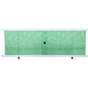 Экран для ванны 'Кварт Зеленый иней'148 см