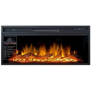 Электрический электрический камин Royal Flame Vision 42 LOG LED 2 кВт 95 см 41 см 19 см черный 60 м 25 м²