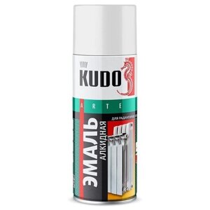 Эмаль для радиаторов Kudo KU-5101 отопления белая (0,52 л)