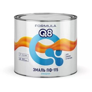 Эмаль Formula Q8, ПФ-115, шоколад, 1.9 кг