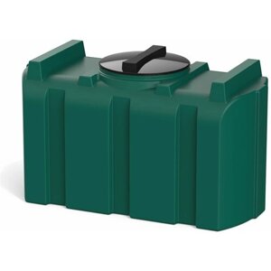 Емкость-бак 300 литров Polimer Group R300 для воды, топлива, продуктов, цвет зеленый